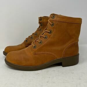 Kodiak Brown Leather Boots Waterproof Canada Womens Size 8
